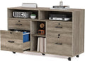 VINGLI Wide 4 Drawer File Cabinet by VINGLI