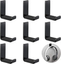 Weewooday 8 Pcs Headphone Hanger Headphone Holder Wall Hook Desk Bulk Adhesive by Weewooday