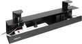 Mount-It! Clamp-On Under Desk Cable Management Tray – No-Drill Metal Cable by Mount-It