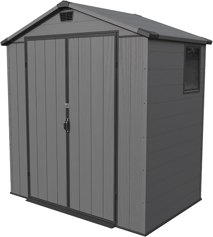 Patiowell 6X4 FT Plastic Outdoor Storage Shed by Patiowell