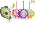 Avocado Saver, Onion Storage Container Set of 4, Reusable Fridge Bin by SparkYourKitchenCreativity