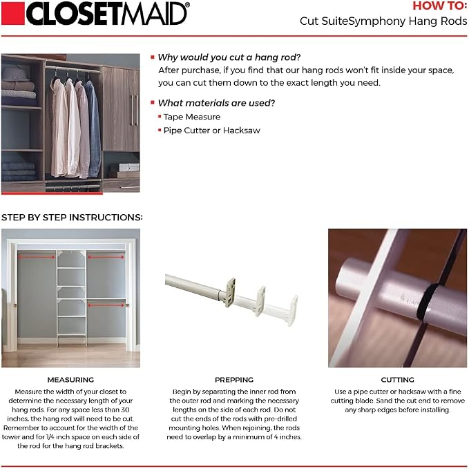 ClosetMaid SuiteSymphony Closet Organizer - Image 6