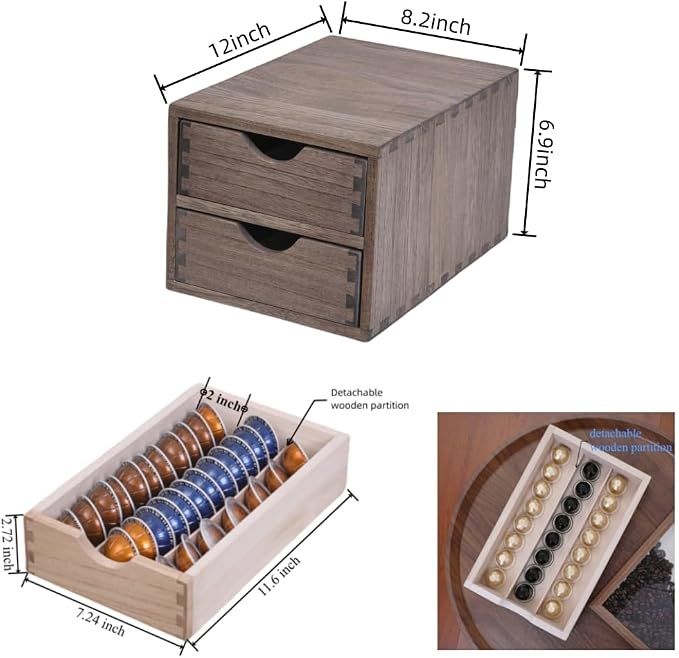 Drawer Organizer Coffee Pod Holder - Image 3