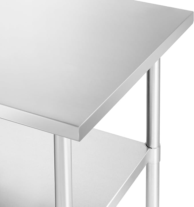 KUTLER Stainless Steel Table 24 x 36 Inches, NSF Heavy Duty Commercial Kitchen - Image 4