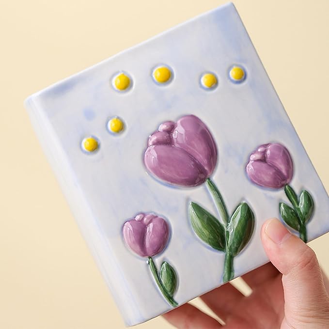 Book Vase Tulip Pencil Cup Pen Holder - Image 4