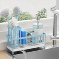 Cisily Blue Sponge Holder for Kitchen Sink, Sink Caddy Organizer by CISILYHOMELIFE