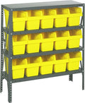 Quantum Storage Systems 1839-SB804YL Solid Heavy Duty 4 Shelves 15 STORE-MAX by QuantumStorageSystems