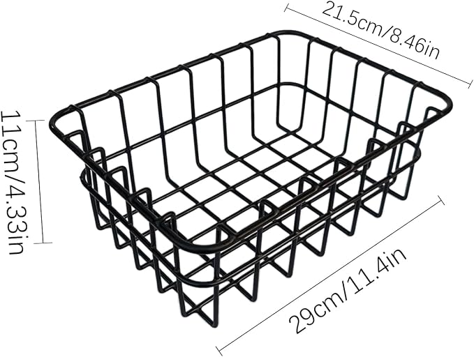 Freezer Storage – Upright Stackable Organizer, Deep Freezer Baskets Storage Bins - Image 2