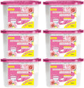 CANAGER Moisture Absorber Box, Lemon Rose-6 packs, Dehumidifier by CANAGER