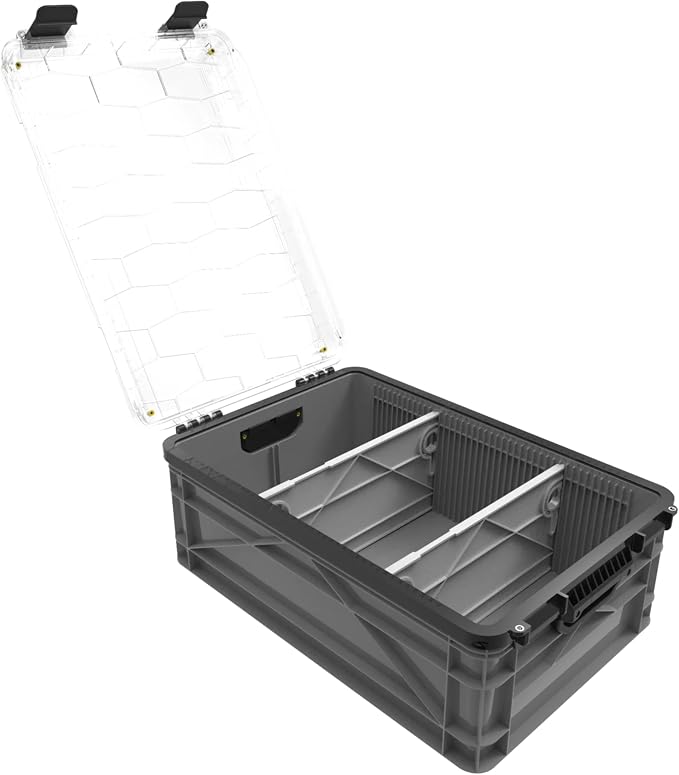 SIDIO Weather Resistant Stackable Storage Bins - Image 2
