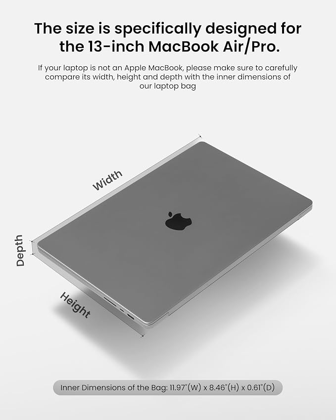 tomtoc 360° Protective Laptop Sleeve - Image 8