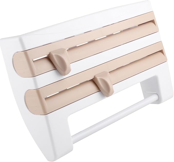 GOTOTOP Kitchen Cling Film Holder, WallMounted Organizer - Image 7