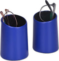 2 Pack Eyeglasses Holder PU Leather Glasses Stand Case Holder by Bleiou