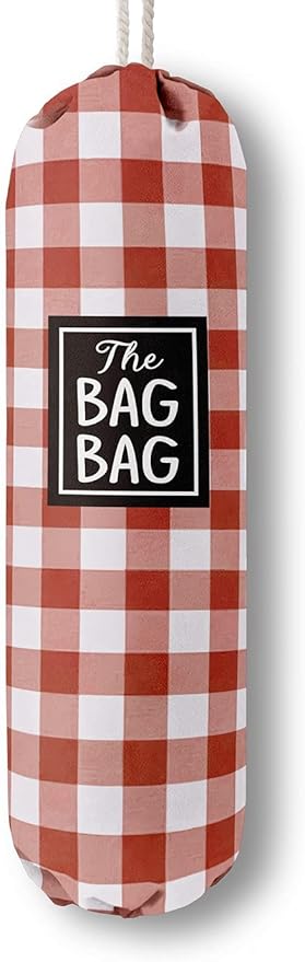 Funny Grid Bag Bag， Grocery Bags Holder Organizer by HiLus