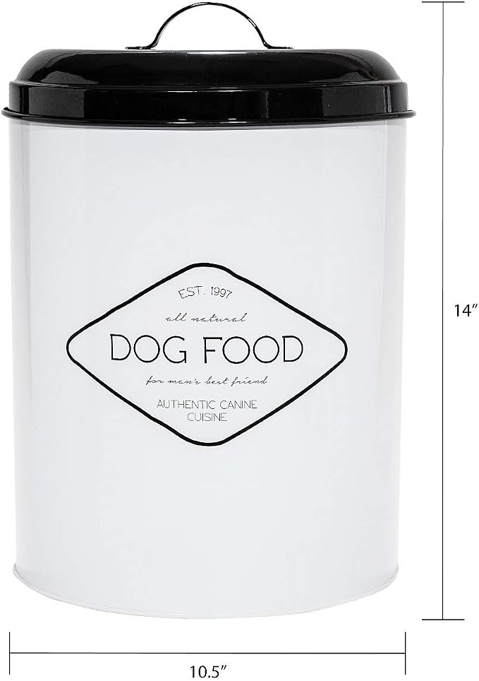 Amici Pet, Buster All Natural Dog Food Large Metal Storage Bin - Image 5