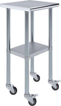 AmGood 18" Long x 18" Deep Stainless Steel Table by AmGood