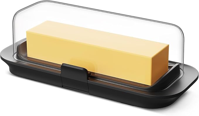 Butter Dish with Lid for Countertop and Refrigerator Door Shelf, Airtight - Image 8