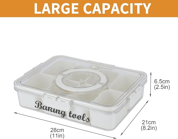 Cookie Cutter Tool Storage Box, Cake Decorating Supplies Accessories Bins - Image 7
