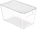 Vtopmart 12 Pack Clear Stackable Storage Bins by Vtopmart