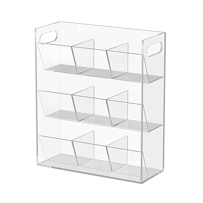 Jumyee Acrylic Tea Bag Organizer - Image 8
