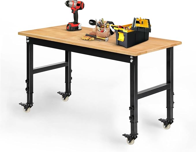 Betterhood 48" Heavy-Duty Adjustable Workbench by Betterhood