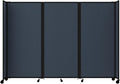 Versare Room Divider 360 Portable Wall Partition | Folding Panels | Large by VERSARE