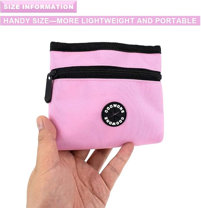 COOWONE Dog Treat Pouch with Pet Training Clicker, Detachable Dog Puppy - Image 5