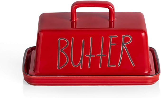 Sweejar Ceramic Butter Dish by Sweejarco1949