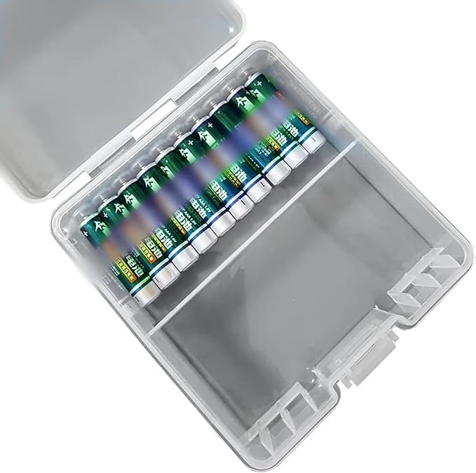 Battery Holder 100Pcs AA 3A Case Organizers Container Batteries Storage Box - Image 9
