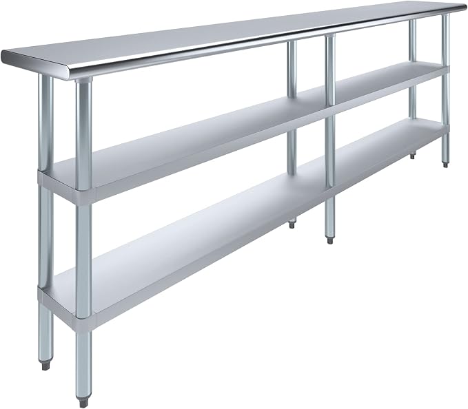 AmGood Stainless Steel Work Table by AmGood