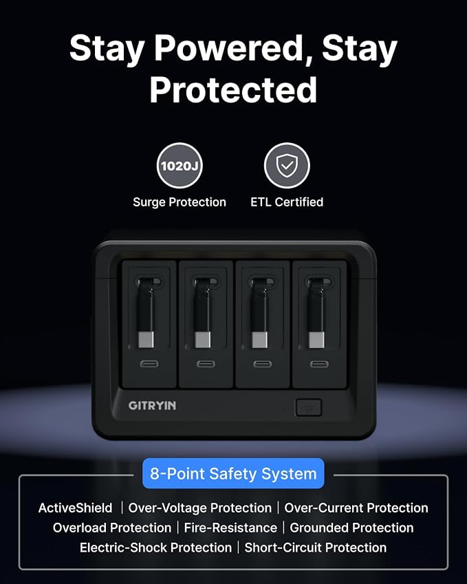 Gitryin 12-in-1 Desktop Charging Station - Image 5