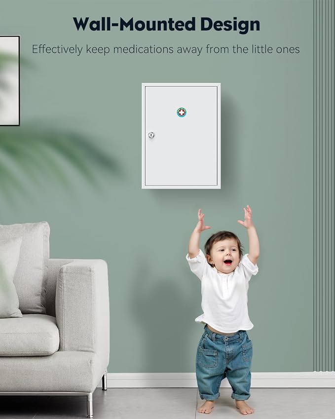 Uniclife Wall Mount Medicine Cabinet - Image 4