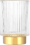 DASITON Makeup Brush holder Organizer, Crystal Cosmetic Makeup Brush Glass by DASITON
