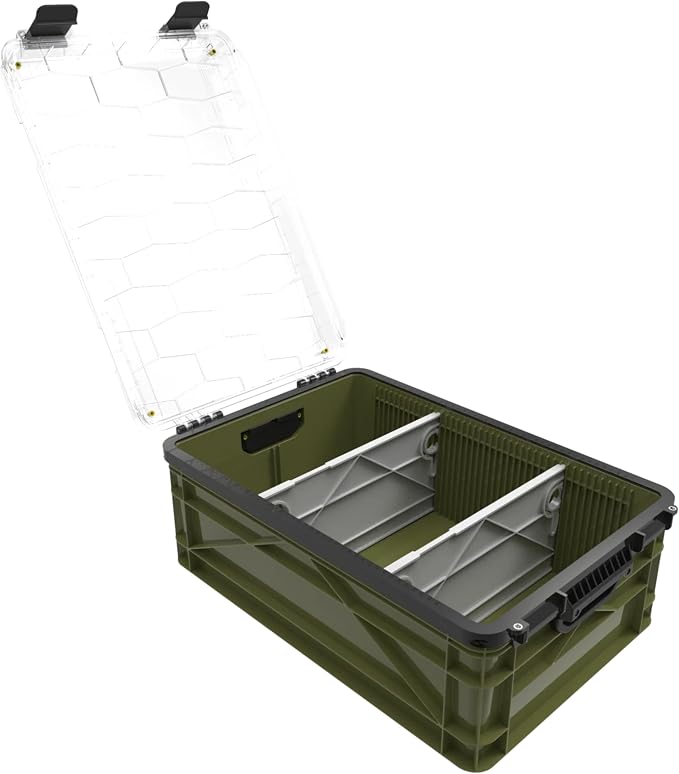 SIDIO Weather Resistant Stackable Storage Bins - Image 2