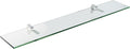Spancraft Glass C-10x33-Chrome Cardinal Glass Shelf by Spancraft