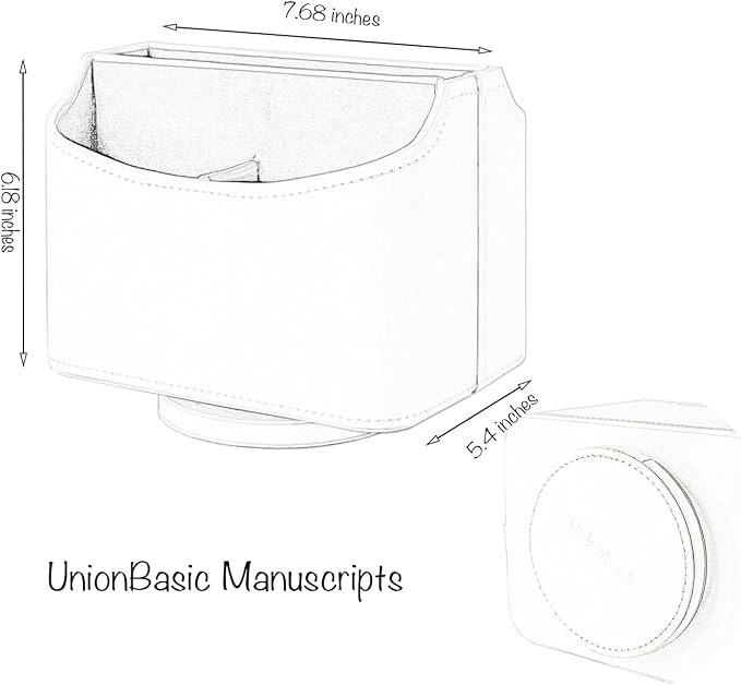 UnionBasic Rotating Desk Organizer, 360 Degree Desk Spinning Caddy, Desktop TV - Image 6