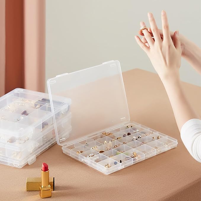 2pcs Plastic Organizer Container Box - Image 6
