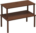 Cabinet Organizer Shelf, Kitchen Counter Shelves, Bamboo Spice Rack Countertop by VERTORGAN