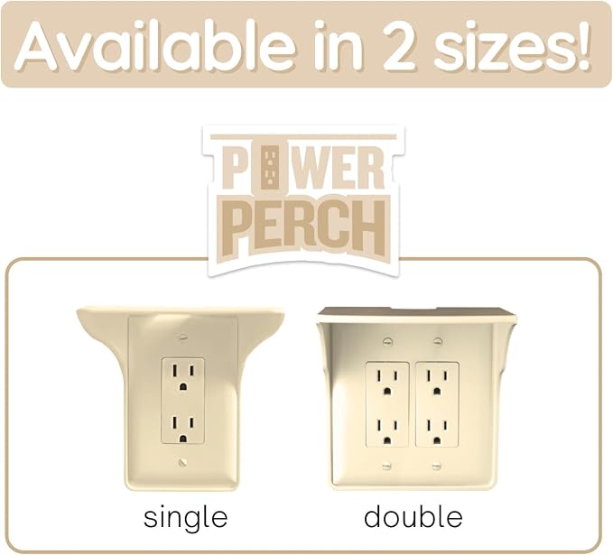 BeraTek Power Perch Wall Outlet Shelf - Image 10