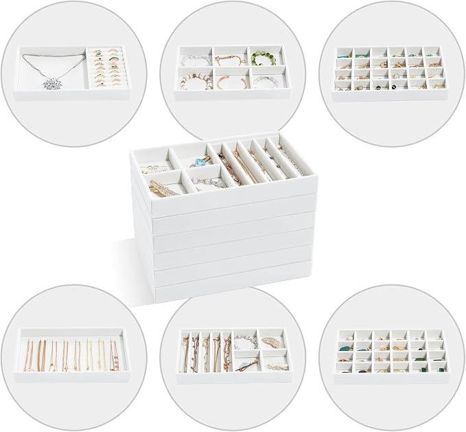 ProCase Stackable Jewelry Organizer Trays - Image 5