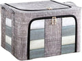 Clothes Organizer, Space-Saving Design, 50×40×33cm, 66L Waterproof Stackable Bag by Unknown