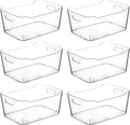 Clear Plastic Storage Bins, Pantry Organizers and Storage Containers, Large by CONTROLKITCHEN