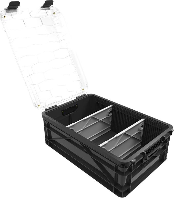 SIDIO Weather Resistant Stackable Storage Bins - Image 2