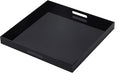 Glossy Black Acrylic Serving Tray by DesignwithPracticality