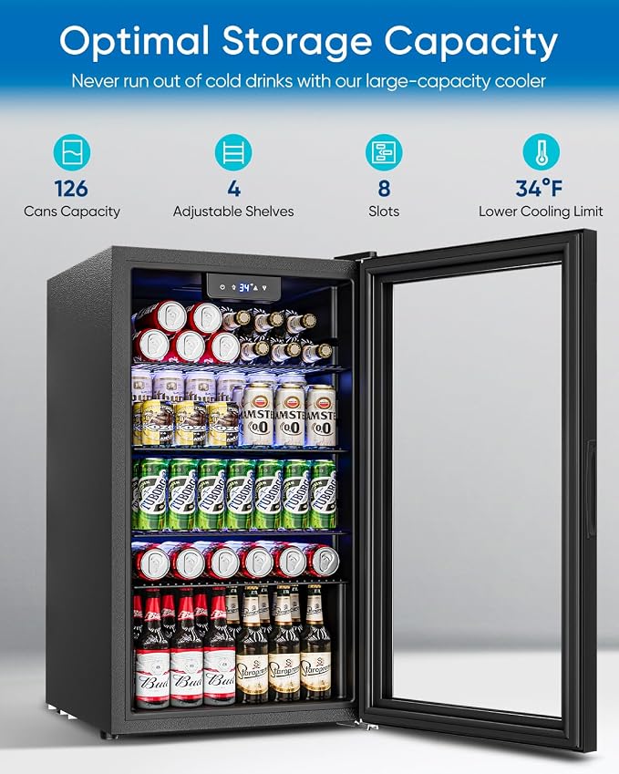 Beverage Refrigerator and Cooler - Image 2
