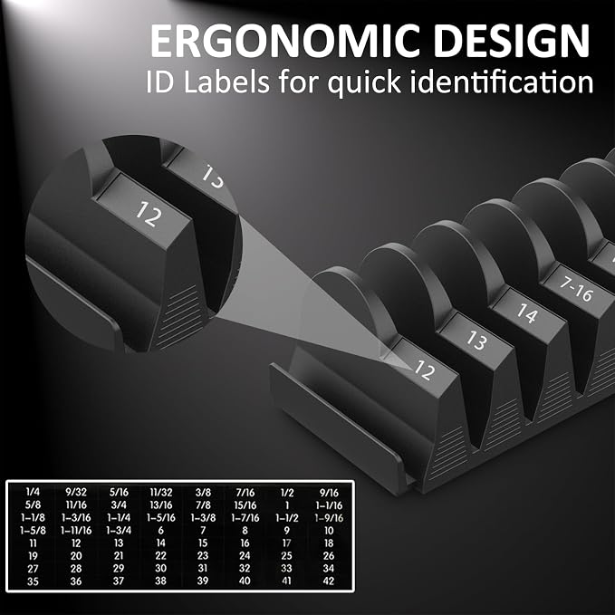 80 pcs MAGNETIC Modular Wrench Organizers - Image 8