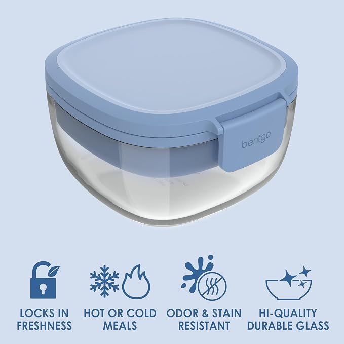 Bentgo Glass All-in-One Salad Container - Image 3