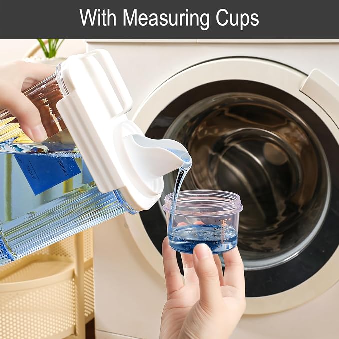 64 OZ Laundry Detergent Dispenser, Liquid Laundry Soap Dispenser, Fabric - Image 6