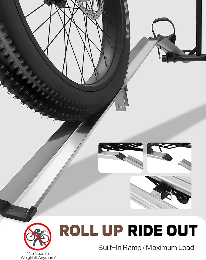 RokRack One Foldable 2-Ebike Rack - Image 3