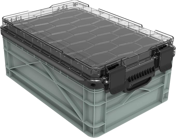SIDIO Weather Resistant Stackable Storage Bins by Sidio